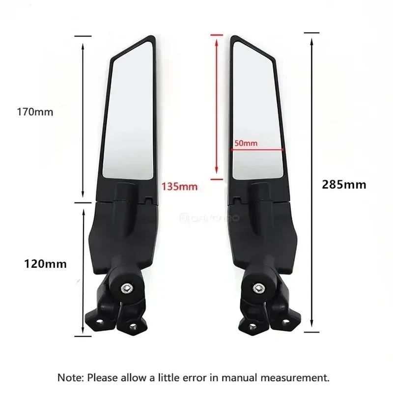 For CFMOTO 450SR improved fixed wing rearview mirror motorcycle rearview mirror accessories