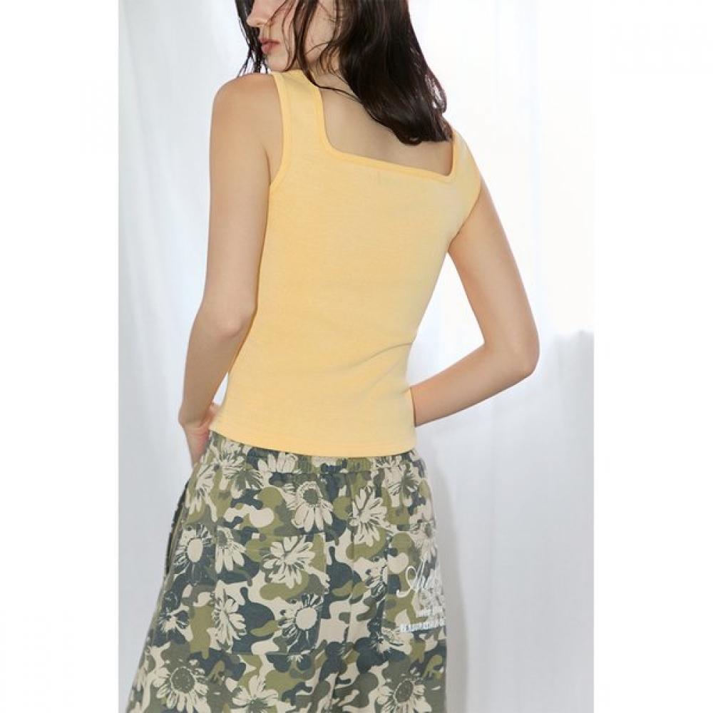 Egoist Embroidered Point Sleeveless Top  Es2cv560 