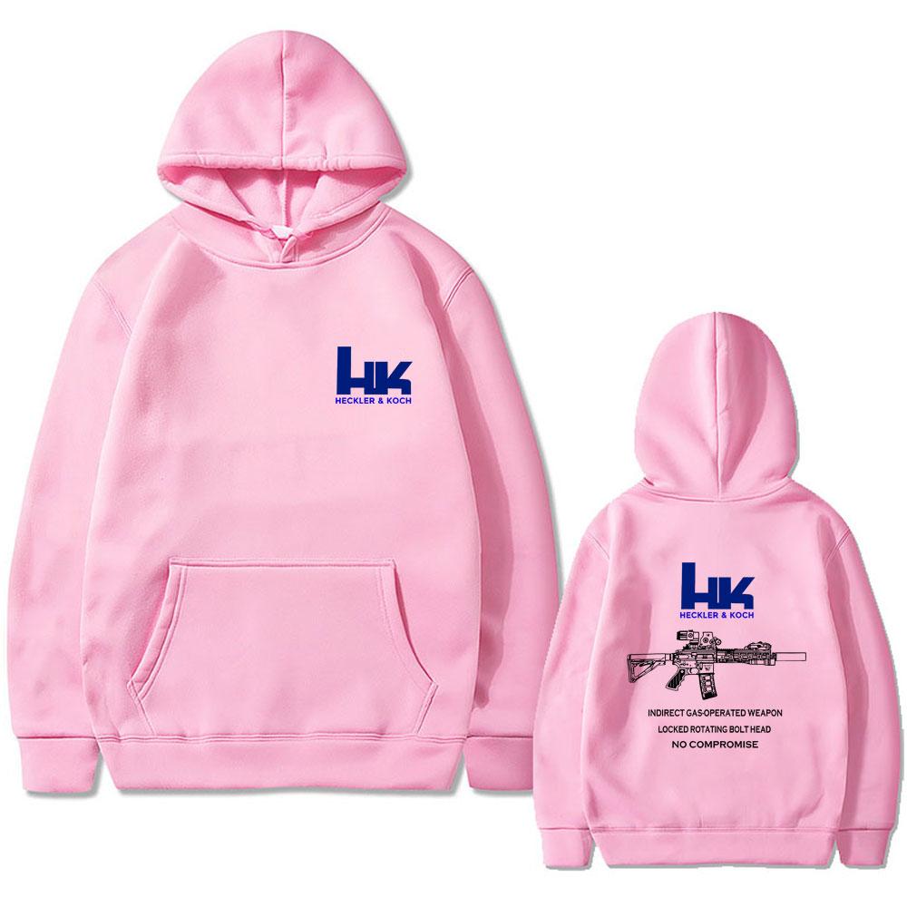 Heckler & Koch HK416 Graphic Hoodie Forward Observations Group Pullover Men's Women's Fashion Casual Oversized Hooded Sweatshirt