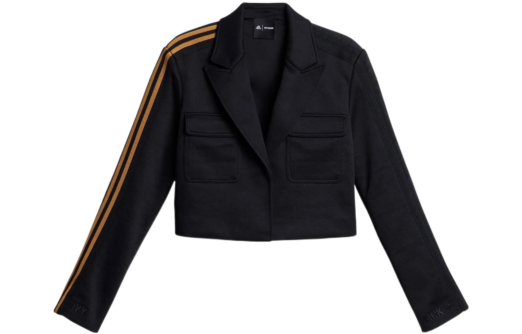 Adidas Ivy Park Crop Suit Jacket Black/Mesa GP4707 M