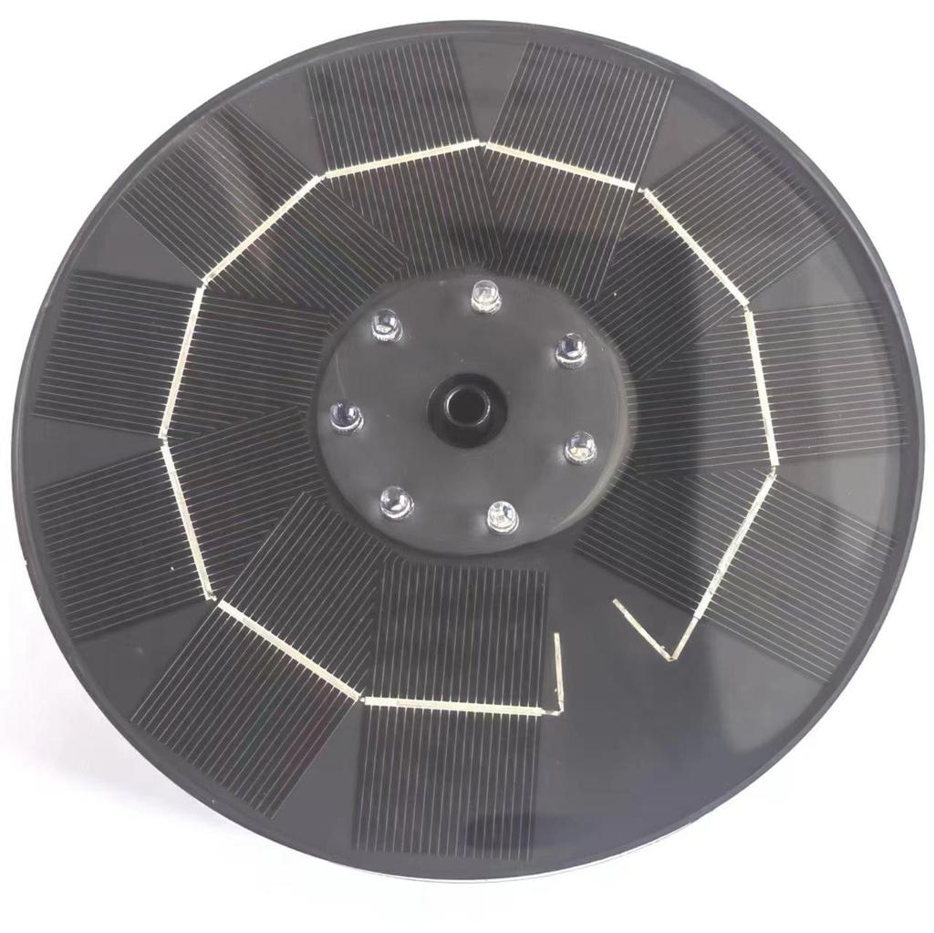 New Solar Powered Floating Fountain for Garden Pond and Bird Bath