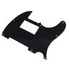 Matybobe Guitar Pickguard PVC Noise Reducer Guard Plate for Fender Telecaster Electric Guitar Anti-Scratch (Black)