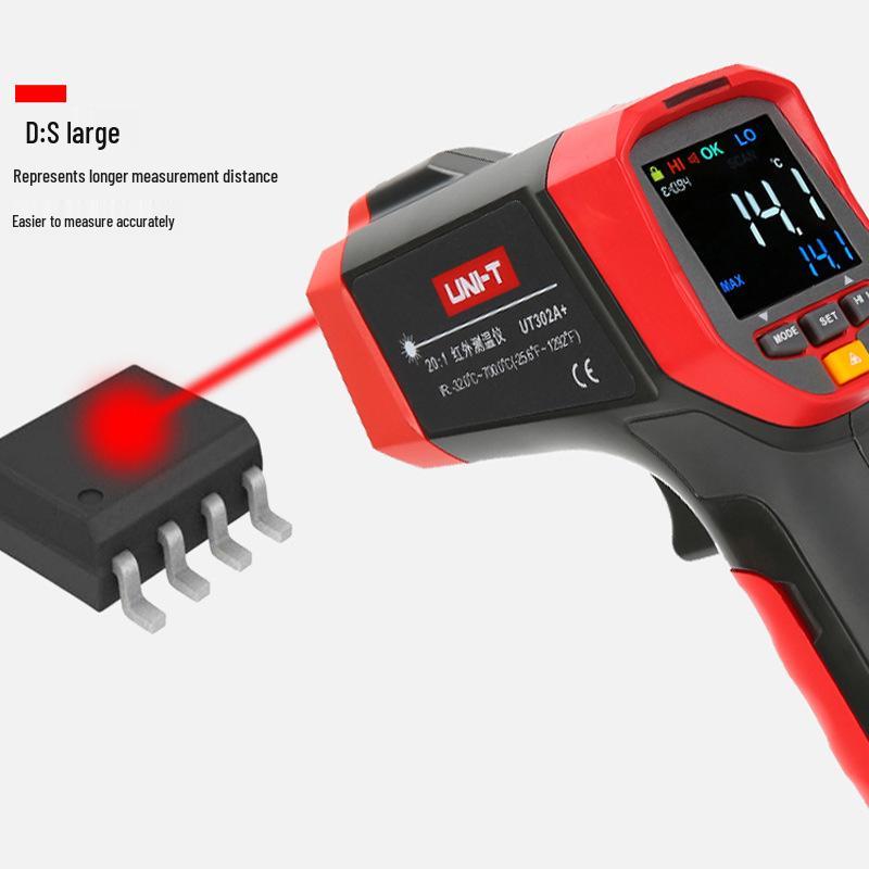 UNI-T UT300S/UT301A+/UT302D/UT303A+ Mini High-Precision Oil Temp Gun