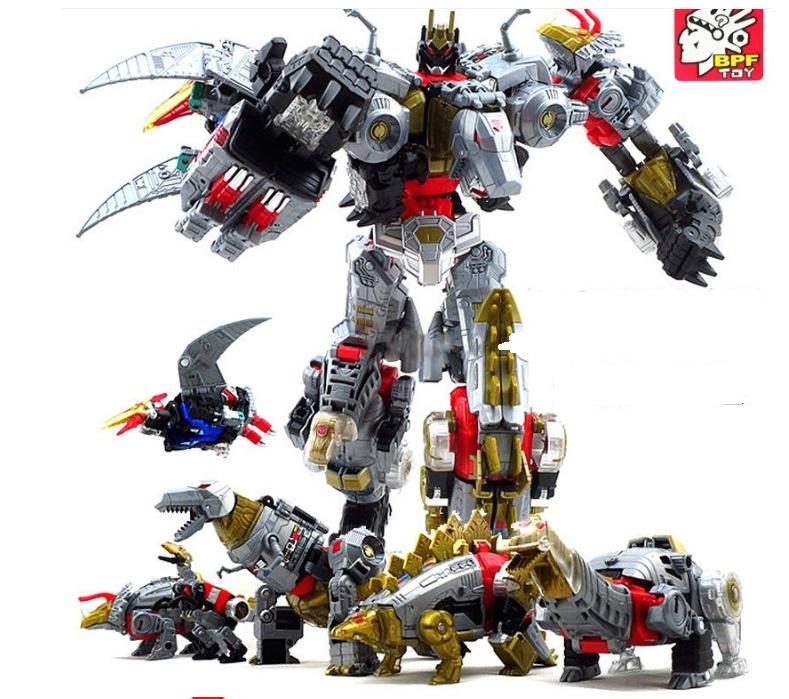 5 w 1 Transformacja Predaking Zabawki Anime Devastator KO G1 Robot Figurka Akcji Model Chłopiec Dzieci Dziecko Prezent