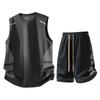 Men's Summer Casual Running Speed Dry Ice Silk Sports Set Men's Two Piece Set