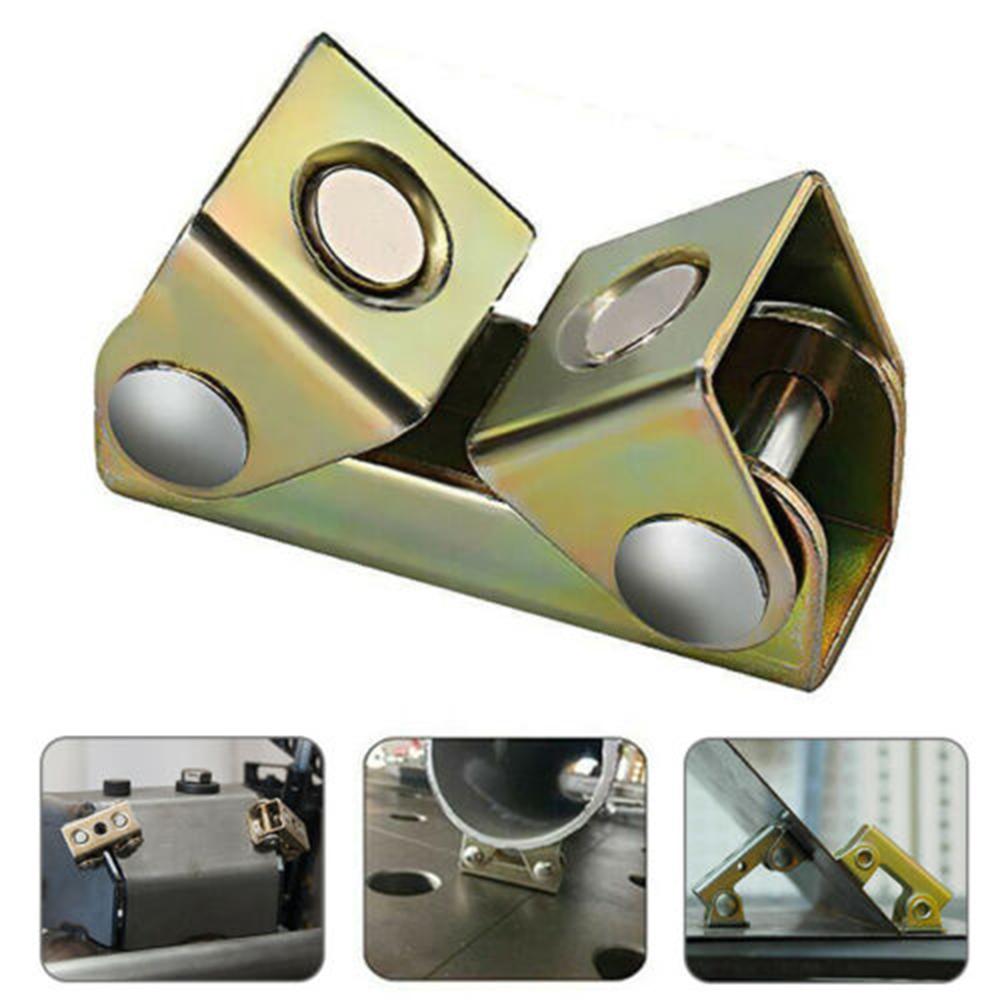 1pc V-type Clamps Welding Holder Weldings Fixture Adjustable Magnetic Hand Tools Metal Welding Tool