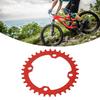 Bike Round Chainring Aluminum Alloy Narrow Wide Tooth Single Chainwheel for Mountain Bikes