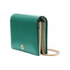 Gucci GG Emblem Double G Metal Decoration Leather Mini Shoulder Bag Women shoulder bag Green 497985-CAO2G-3146
