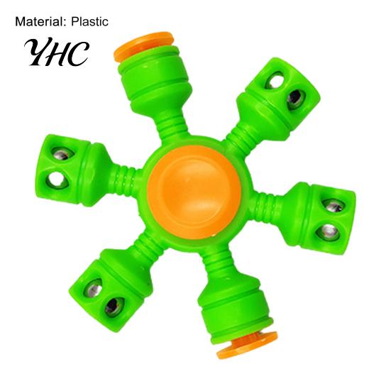 Stress Toy Spinning Top Creative Trendy Plastic Pop Reliever Fidget Spinner Kids Toys for Home