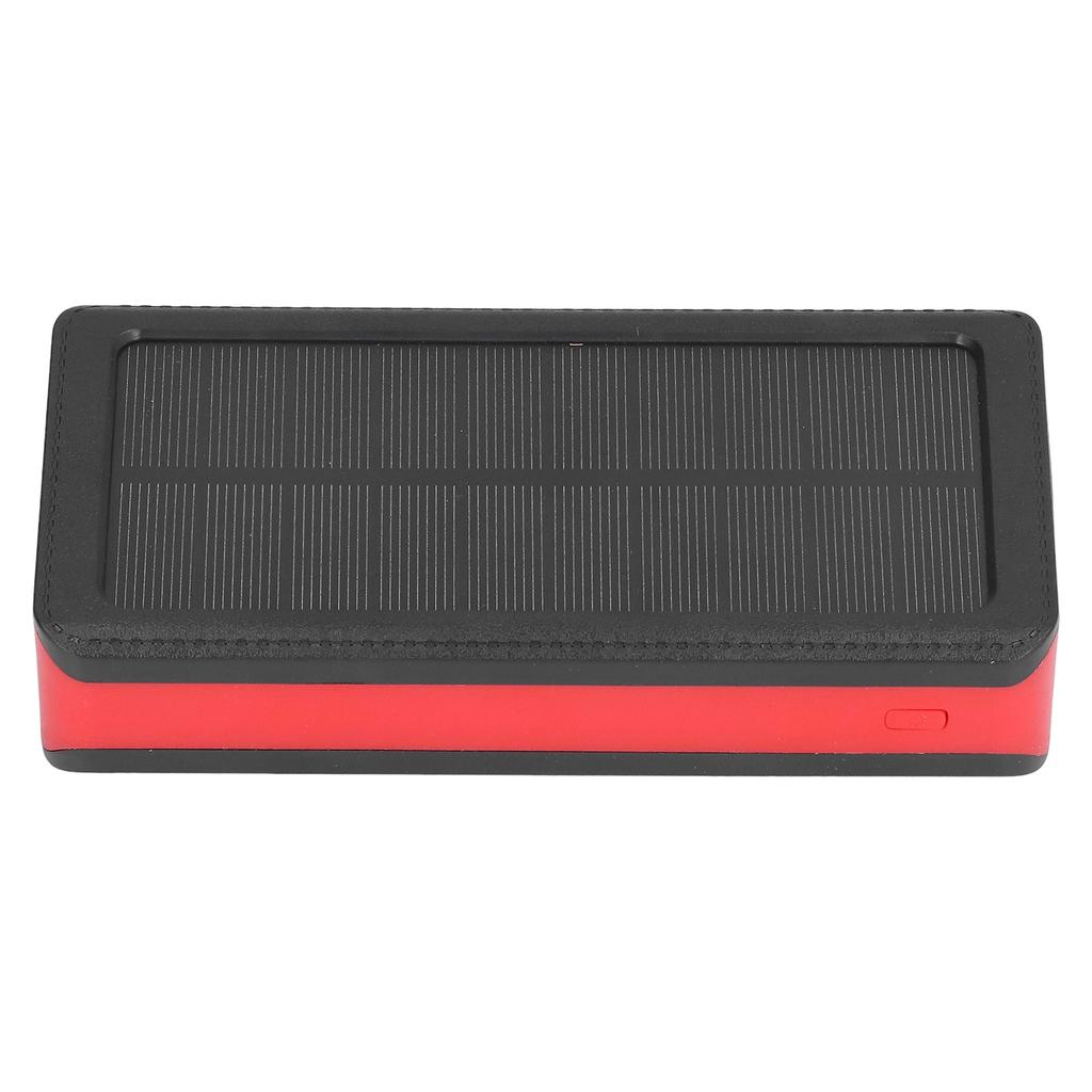 Baterie solară externă cu 32 de LED-uri, 4 porturi USB, capacitate 30000mAh pentru camping, drumeții și aventuri