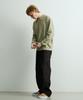 ONNHANS Open Collar Knit Pullover_Light Sage