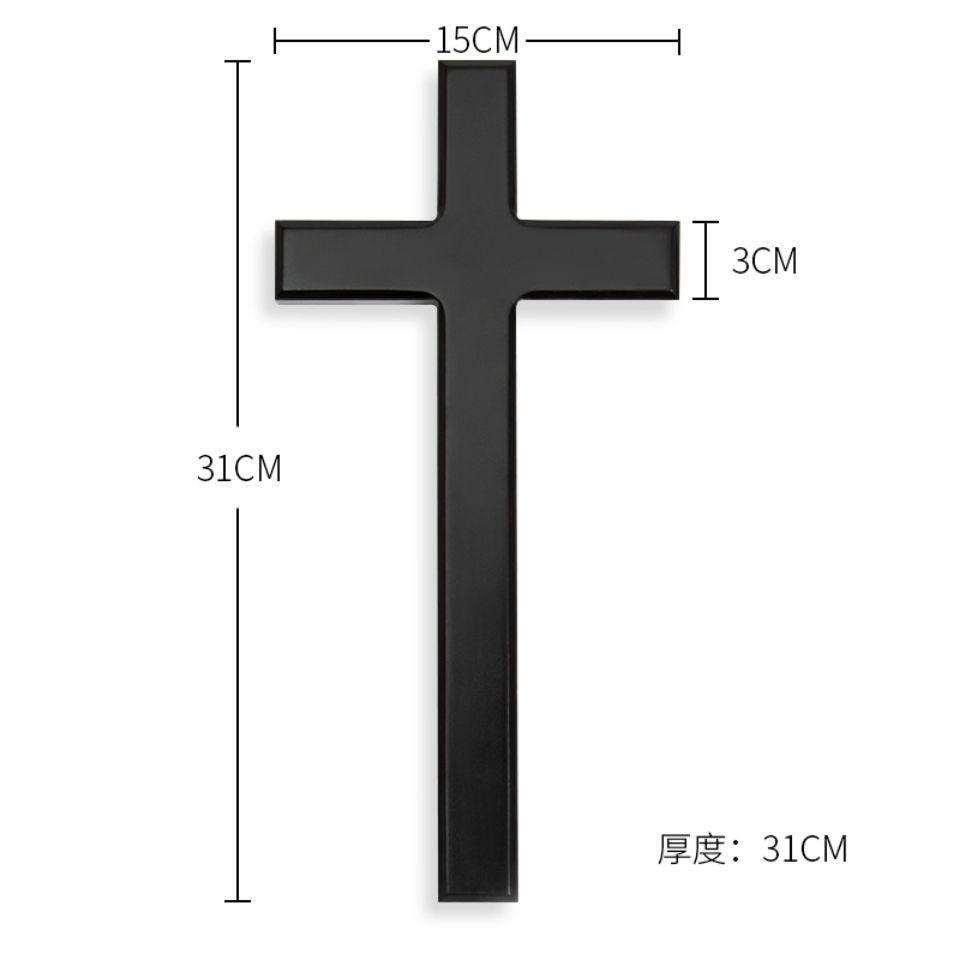 Holz Wandkreuze Schwarze Holzkreuze Für Wand Kirchen Dekoration Jesus Christus Katholisches Geschenk Jesus Cristo weiße Holzkreuz Deko