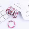6Pcs/Set High Elasticity Printed Scrunchie Women Girls Children Elastic Hair Rubber Bands Accessories Tie Hair Rope Ring Holder