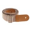 F Fityle Adjustable Ukulele Strap with PU Leather Ends, Ukulele Belt, 5 Colors Available, Gray