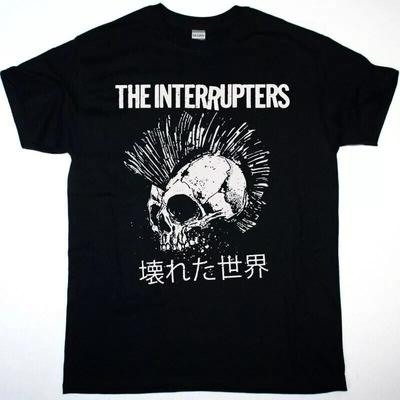 26 THE INTERRUPTERS BROKEN WORLD UNISEX BLACK T SHIRT Unisex T-Shirt