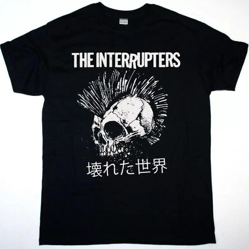 26 THE INTERRUPTERS BROKEN WORLD UNISEX BLACK T SHIRT Unisex T-Shirt M