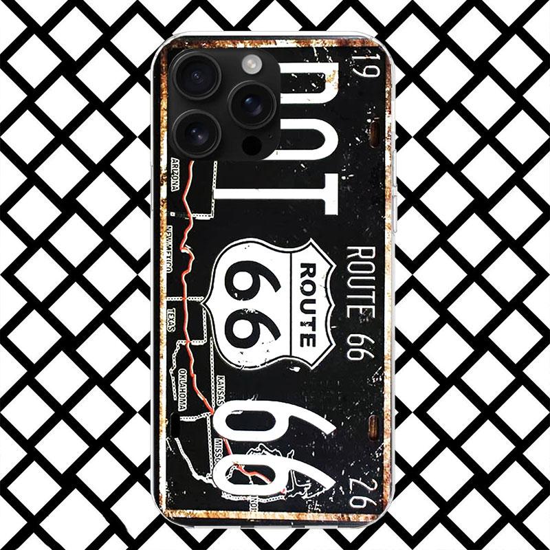 

Retro Vintage License Plate Phone Case for iPhone 17 Air 16 16E 15 14 Plus 13 Mini 12 11 Pro Max 7 8 + SE 2020 Soft Cover Fundas iPhone 16 Pro Max