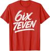 Six Seven 67 Meme Kids Teens Boys Girls Funny Unisex T-Shirt