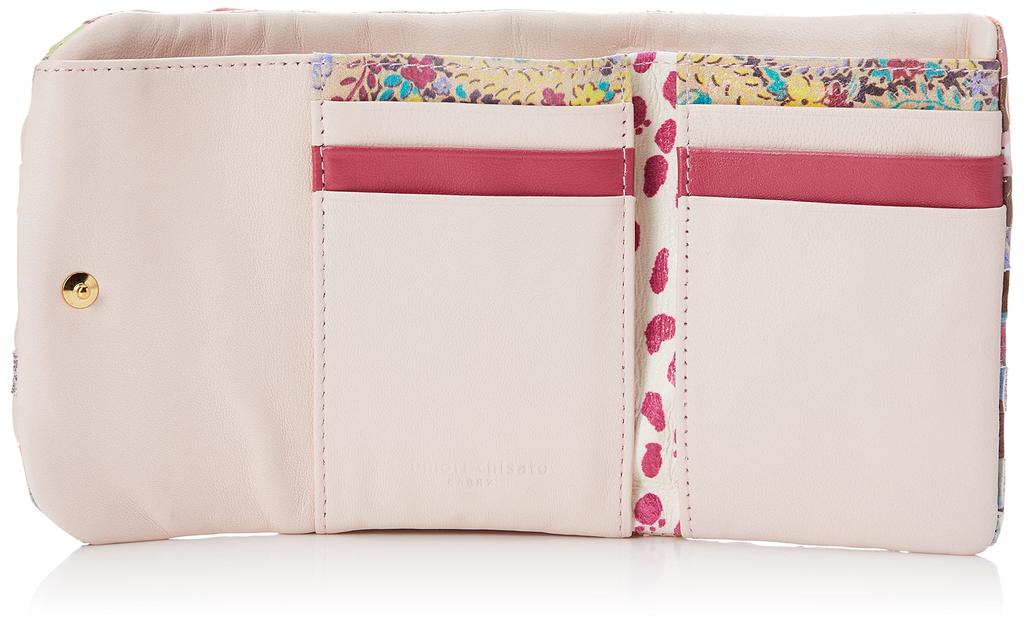 Dreifach faltbare Geldbörse mit Klappverschluss Epone Neko Mesh Pink [Tsumori Chisato] Damen (04)