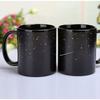 Ceramic Color Changing Coffee Mug, Heat Sensitive Tea Cup, Magic Mug, Support Solar System, New Arrival,330ml