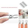 High Quality 20x Stainless Steel Clips For Effortless Laundry Drying And Compact Storage Solutions