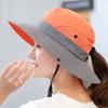 Outdoor Summer Sun Hat for Women Wide Brim Fishing Cap UV Protection Breathable Travel Sunshade