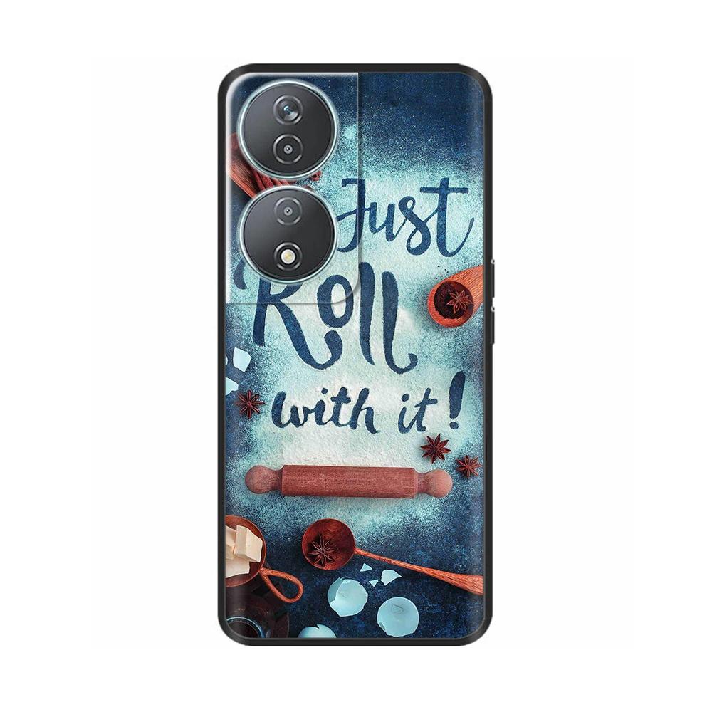 Für Honor X7b Hülle Bemalte Cartoon-Blume Silikon Funda TPU Weiche Abdeckung Für Honor X7B 5G Hüllen Für Honor 90 Smart Schutzhülle