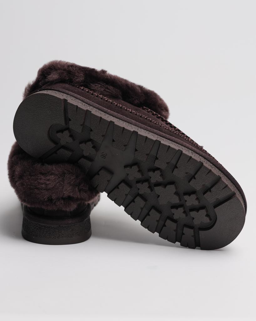 Women's Uggs Allsy 9299 36 Dark Chocolate Suede Wool