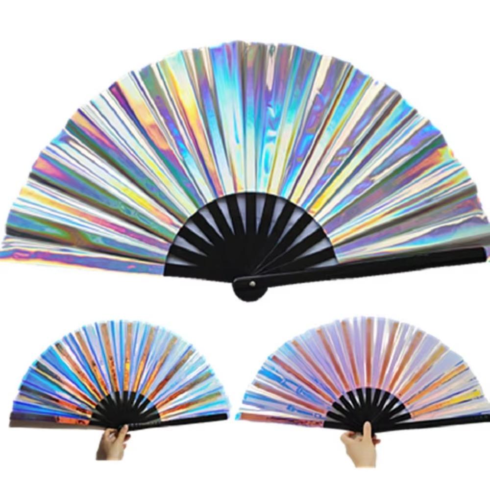Foldable Tai Chi Fan Ten Inch Kung Fu Folding Fan  for Line Dancing, Parties, and Events
