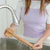 Natural Wood Wooden Ground Beef Masher Durable Potato Crusher Non-Scratch Meat Grinder  Cooking