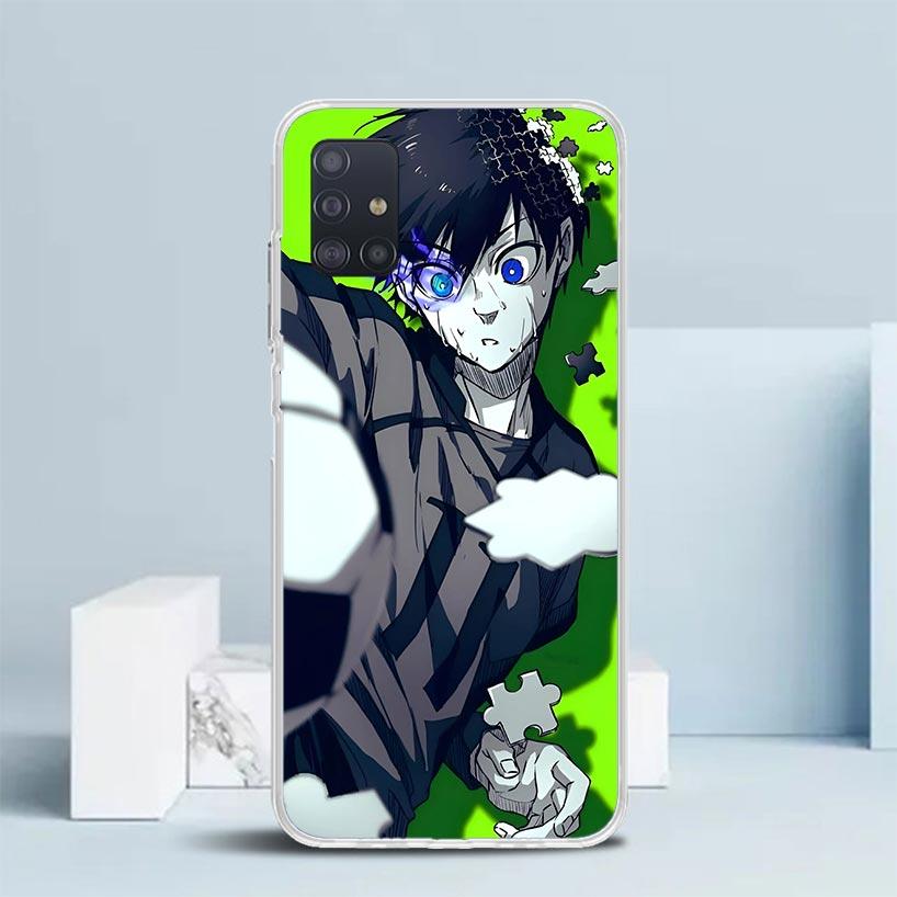 Blue Lock Isagi Yoichi Phone Case For Samsung Galaxy A52 A32 A22 A12 A51 A50S A30S A10S Note 20 Ultra 10 S10 Plus A31 A20 A71 A7