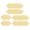50x Shower Drain Strainer Stickers Sink Disposable for 10cmx10cm