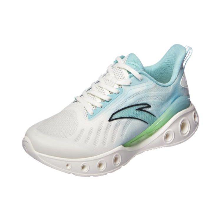 Anta Low Top Non-Slip Durable Running Shoes Men Sneakers White Blue 112325520-1