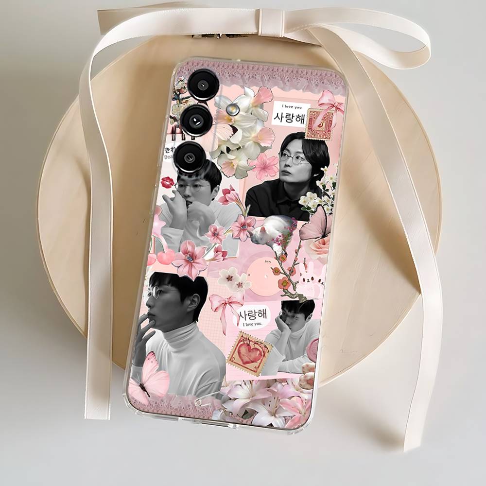

R-Roh J-Jae W-Won Phone Case For Samsung S24,30,21,22,23,20 FE,lite,PIus,Ultra,5G,Note,9,10 Transparent Cover SamsungS24