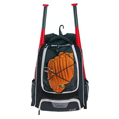 Roseelk Baseball Backpack with 2 Bat Baseball Youth Baseball Bat Baseball Separate Shoe Storage for 35L Large Capacity Baseball Backpack Sleeves, Bag,