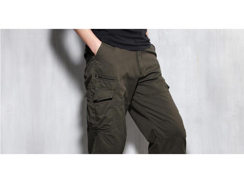 Men's Summer Loose Fit Camo Cargo Shorts - Plus Size, Mid-Length, 7-Pocket