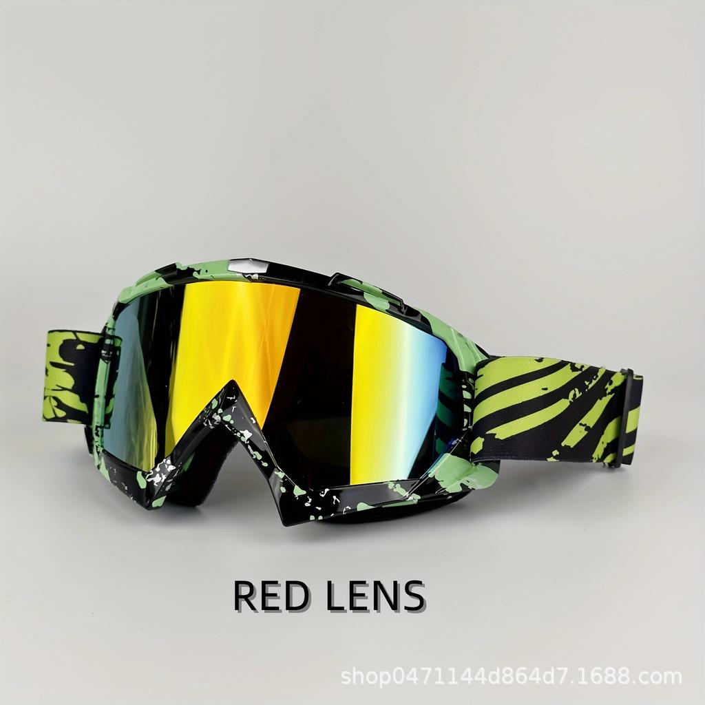 Goggles Riding Glasses Outdoor Motorcycle Off-Road Goggles ATV Men's and Women's Mountain Bike Bike Windshield Lenses