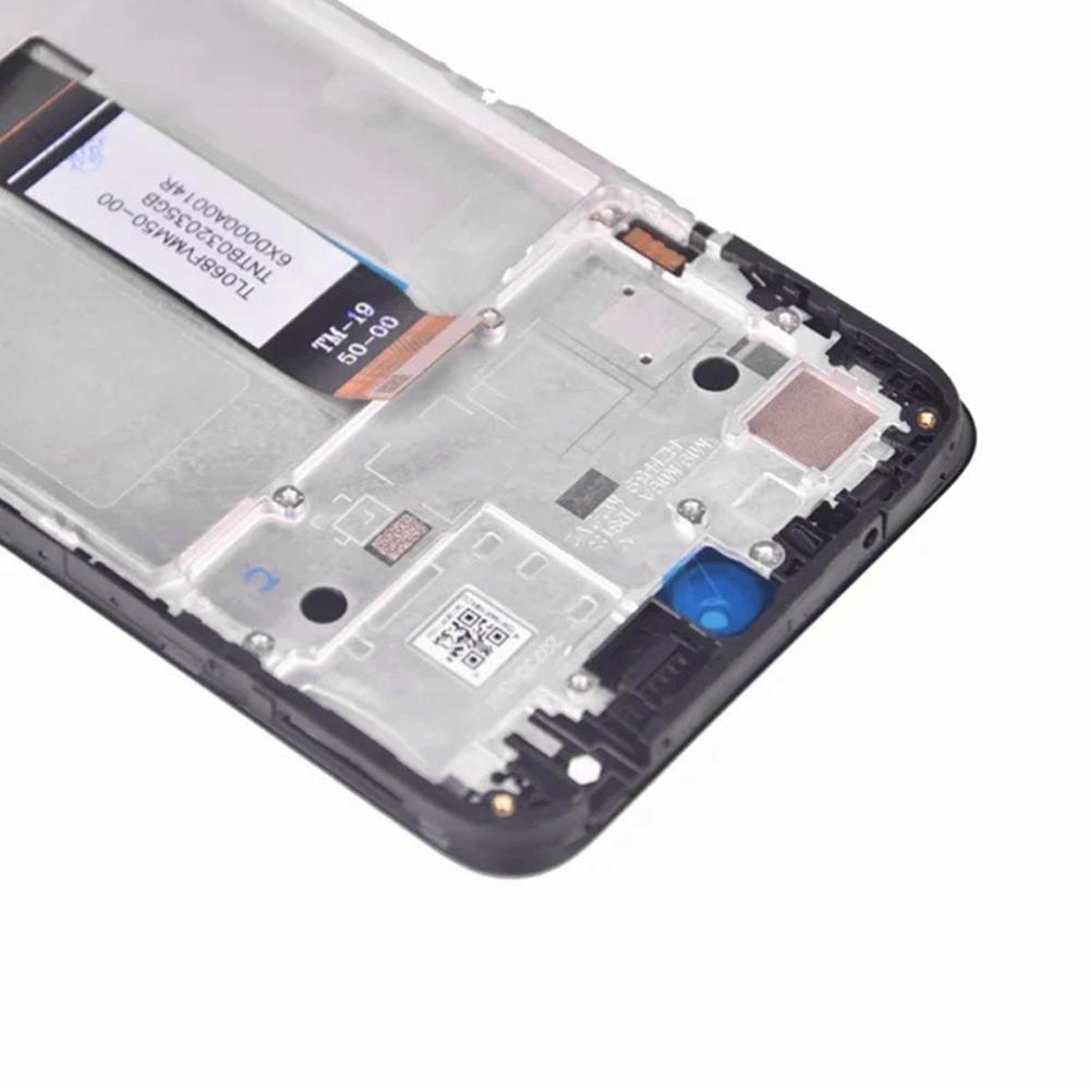 For Xiaomi Poco M6 4G Grade B LCD Screen and Digitizer Assembly+Frame (Without Logo)