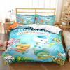 3D Print Anime Octonauts Bedding Set Twin Queen King Full Size Single Double Duvet Cover Pillowcase Bed Boys Girls Adults