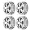 4Pcs RC Car Wheel Rim Aluminum Alloy Sturdy Structure Stylish Look Wheels Hub Rim for MN82 RC Car
