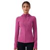 Womens Lightweight Fleece-Lined Yoga Hoodie Tight Fit Running Jacket Gym Fitness Winter
