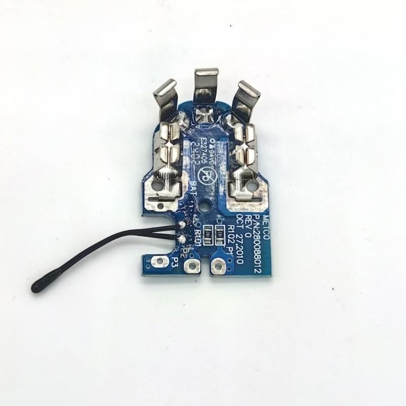 High Durability PCB Circuit Board For 12V Lithium-Ion Battery Pack Repair And Maintenance Compatibles With Power Tool