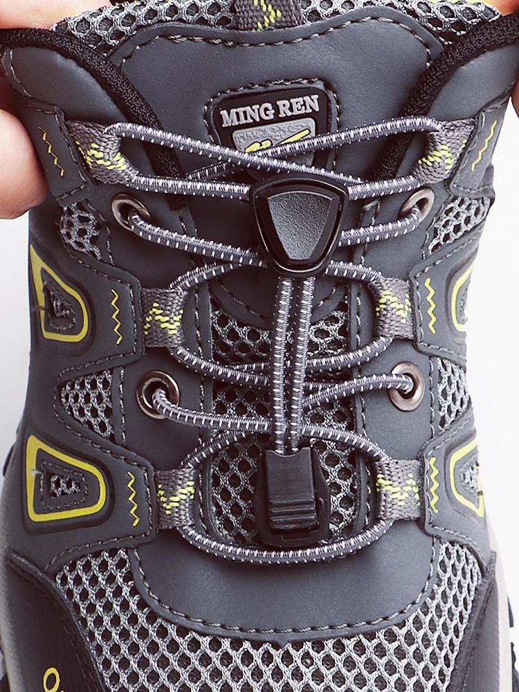 Elastische No-Tie Schnellverschluss-Schnürsenkel Automatisch für Wandern Laufen Sneaker - Ersatzzubehör für Outdoor-Schuhe