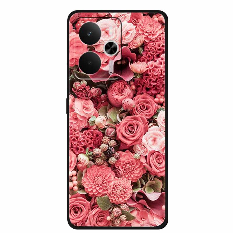 For Realme 14 5G Case Cute Cartoon Silicone Back Cover Cases for Realme 14 5G Global Soft TPU Case 6.67'' Realme14 5G Shells New