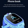Children's Phone Watch Smart WIFI Positioning Waterproof Photo Weather Alarm Clock Multilingual