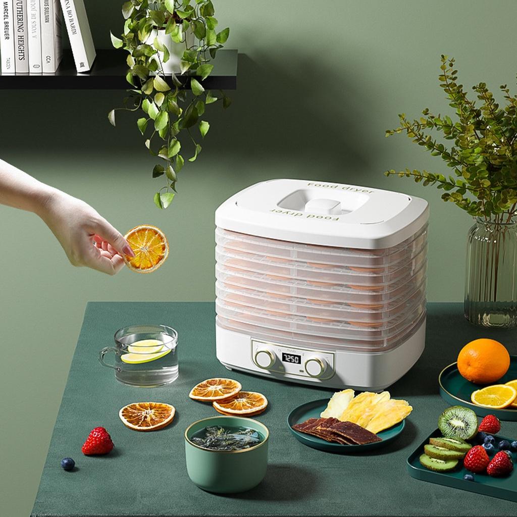 5 Layers Food Dehydrator Fruit Vegetables Herb Meat Dryer Food Electric Drying Machine DIY Pet Meat Snacks For Home 220v