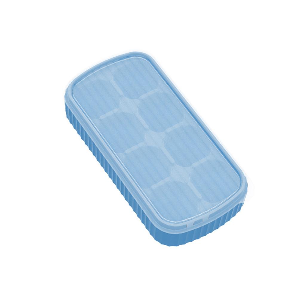 Household Silicone Ice Cube Mold With Dustproof Cover Ice Cube Tray Fruit Ice Cream Mould