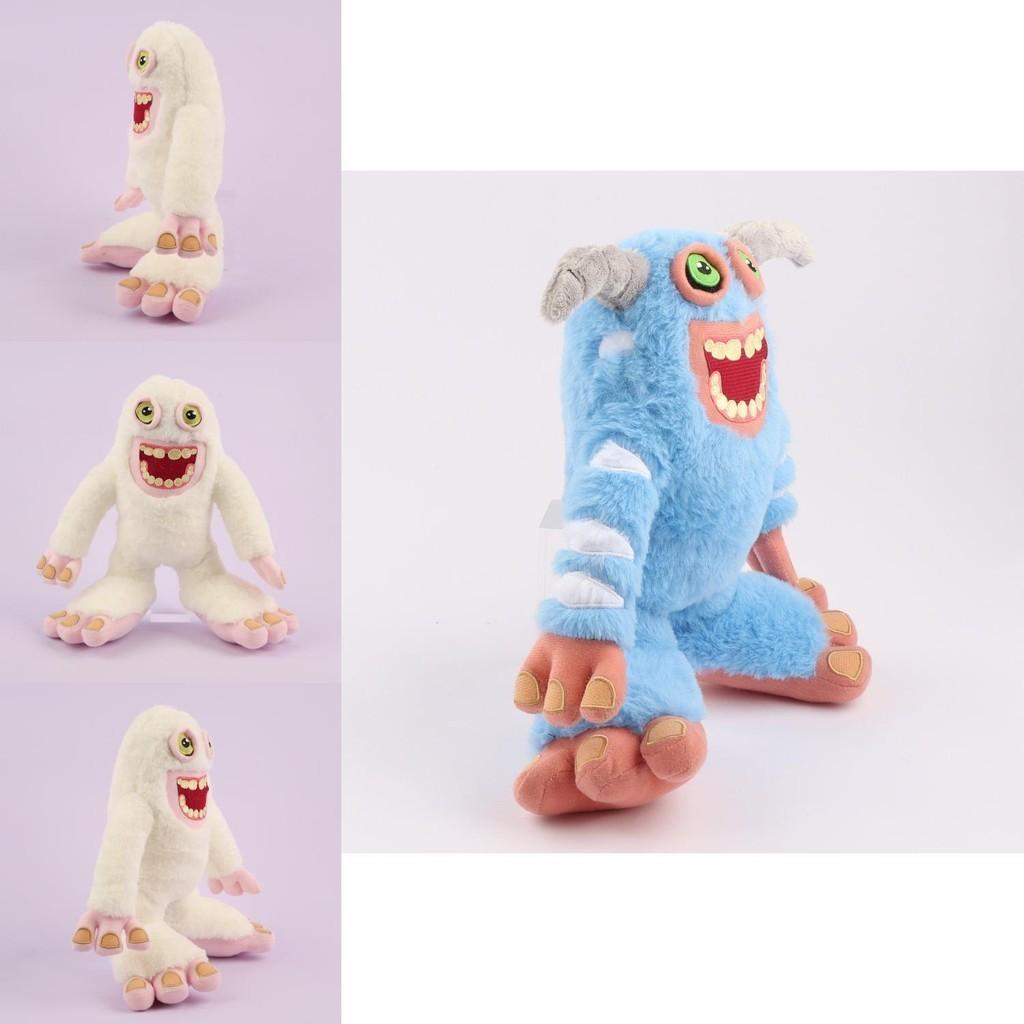 My Singing Monsters Plush Characters Blue White And Pink Options