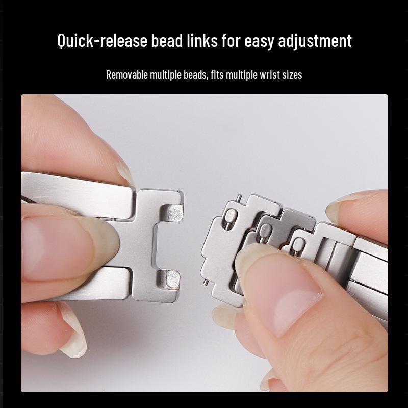 Apple Watch Ultra 3 Quick-Release H-Link Steel Business Band for Apple Watch 11