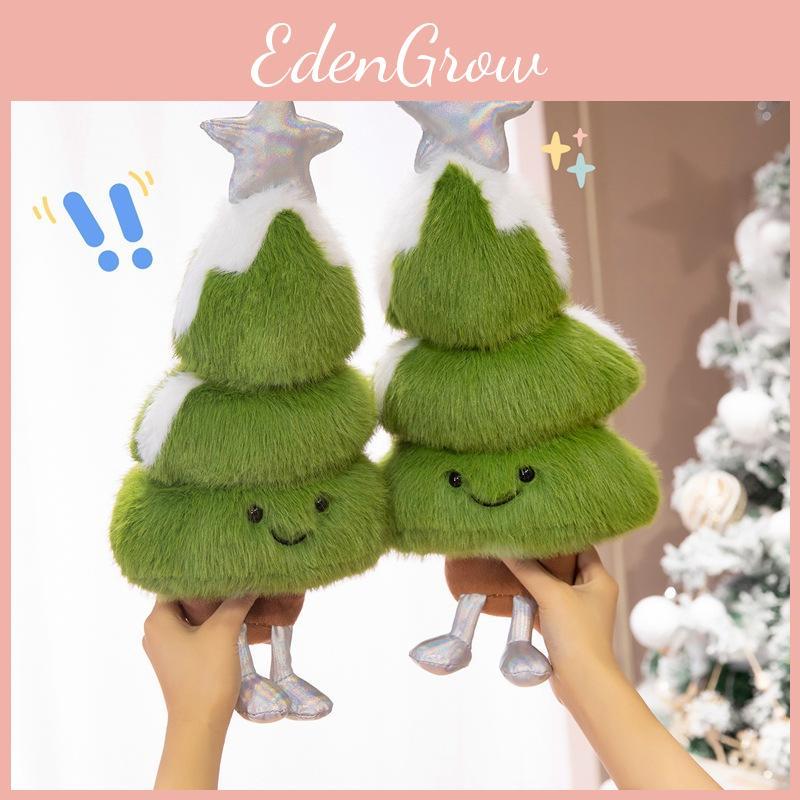 Tree Plush Christmas Ornament Soft Fabric Holiday Party Props Accessories Photo